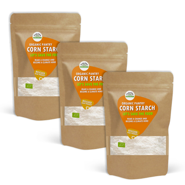 Majsstärkelse EKO 1kg x 3 paket i gruppen Råvaror & Dryck / Bakning / Mjöler hos Rawfoodshop Scandinavia AB (SFRAW936211-SET3)