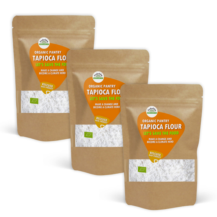 Tapiokamjöl EKO 1kg x 3 paket i gruppen Råvaror & Dryck / Bakning / Mjöler hos Rawfoodshop Scandinavia AB (SFRAW9686981-SET3)