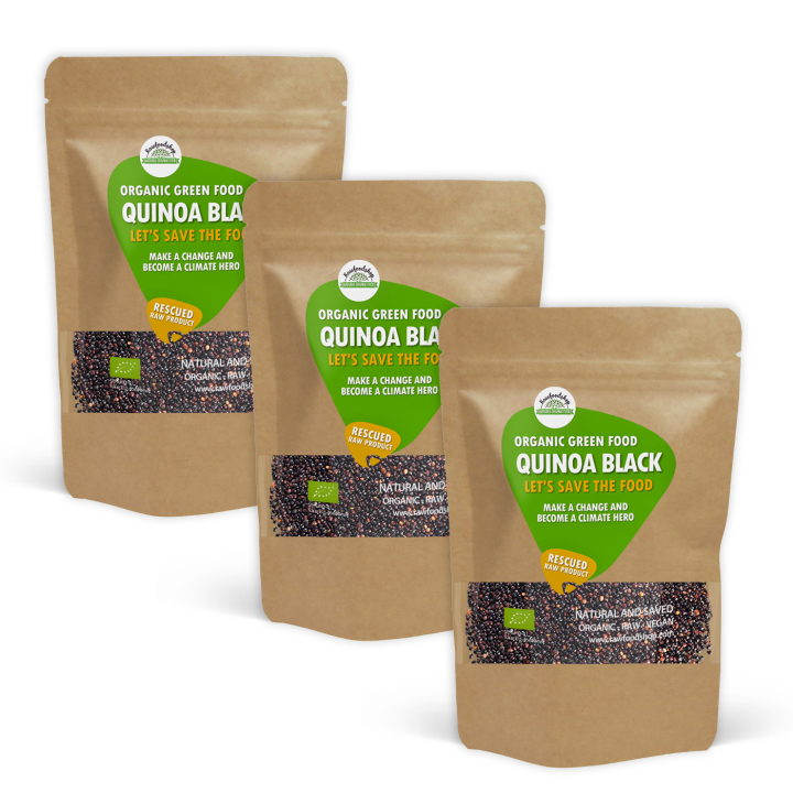 Quinoa Svart EKO 1kg x 3 paket i gruppen Råvaror & Dryck / Hälsokost / Frön hos Rawfoodshop Scandinavia AB (SFRAW98651-SET3)