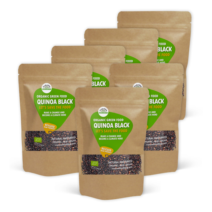 Quinoa Svart EKO 1kg x 6 paket i gruppen Råvaror & Dryck / Hälsokost / Frön hos Rawfoodshop Scandinavia AB (SFRAW98651-SET6)