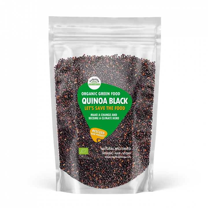 Quinoa Svart EKO 1kg i gruppen Råvaror & Dryck / Hälsokost / Frön hos Rawfoodshop Scandinavia AB (SFRAW98651)