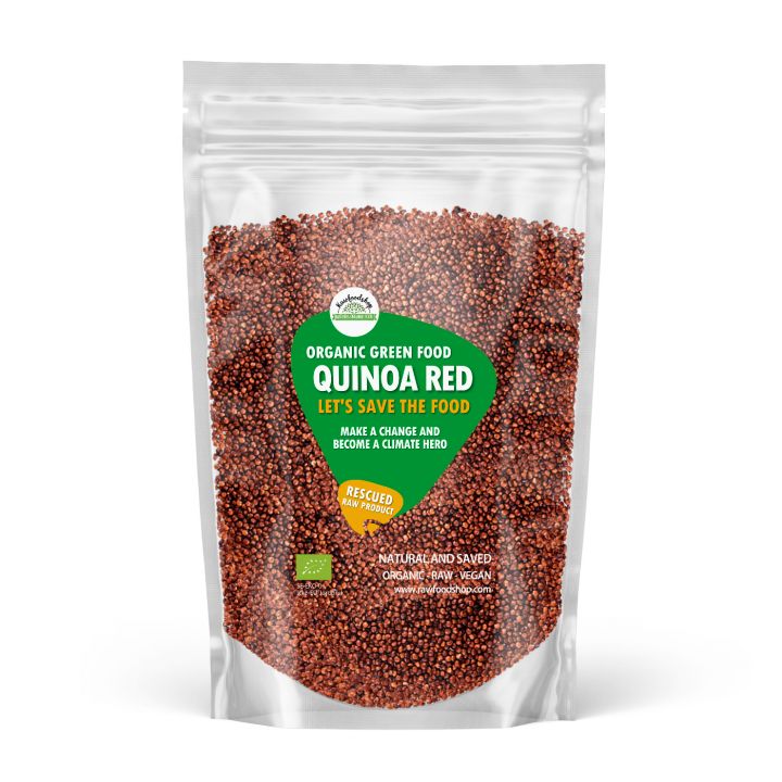Quinoa Röd EKO 1kg i gruppen Råvaror & Dryck / Skafferiet / Frön hos Rawfoodshop Scandinavia AB (SFRAW98787981)