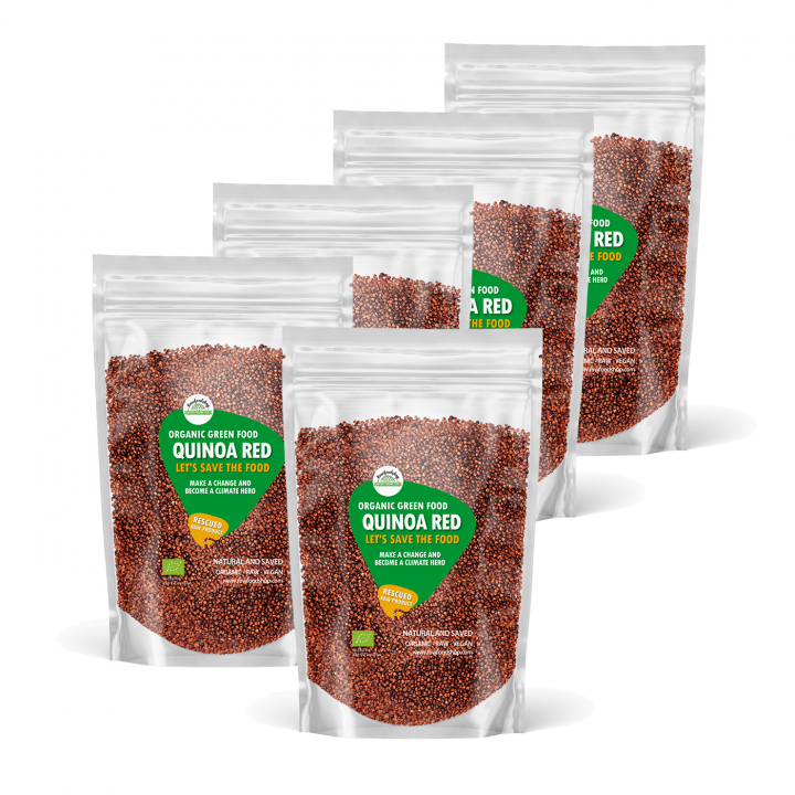 Quinoa Röd EKO 1kg 5st paket i gruppen Råvaror & Dryck / Skafferiet / Frön hos Rawfoodshop Scandinavia AB (SFRAW98787981SET)