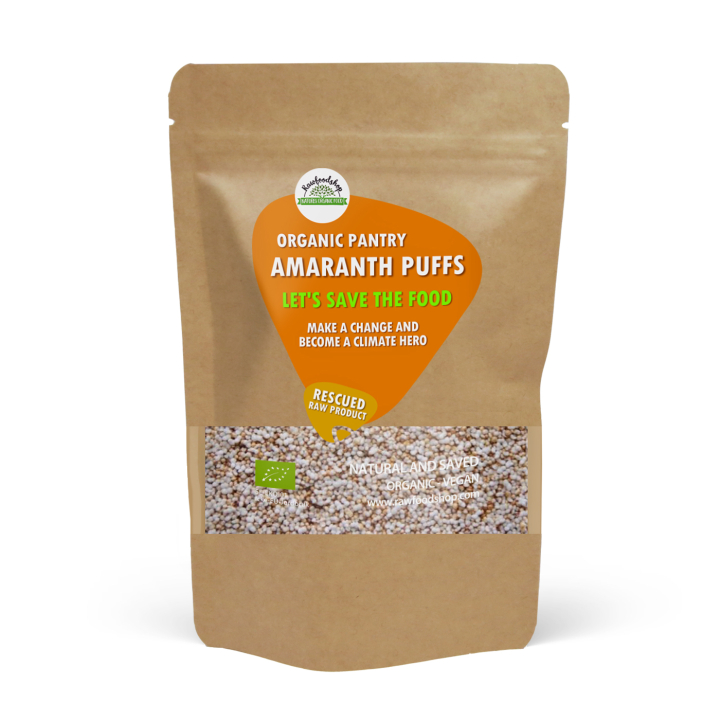 Amarant puffar EKO 500g i gruppen Råvaror & Dryck / Bak & Matlagning / Granola, Gröt & Puffar hos Rawfoodshop Scandinavia AB (SFRAWAMA0011)