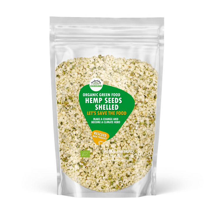 Hampafrön Skalade EKO 1kg i gruppen Råvaror & Dryck / Skafferiet / Frön hos Rawfoodshop Scandinavia AB (SFRAWFRO0033)