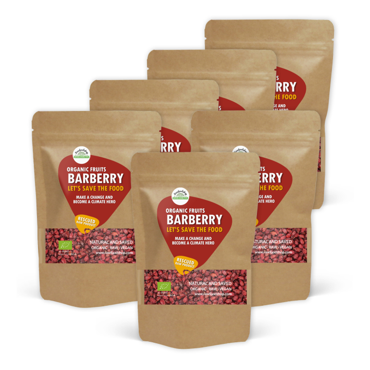 Berberis EKO 250g x 6 paket i gruppen Råvaror & Dryck / Frukt & Bär hos Rawfoodshop Scandinavia AB (SFRAWFRU00101SET)
