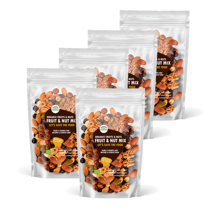 Fruit & Nut Mix EKO RAW 1kg 5st paket i gruppen Råvaror & Dryck / Godis & Choklad / Snacks hos Rawfoodshop Scandinavia AB (SFRCMFNER1SET)