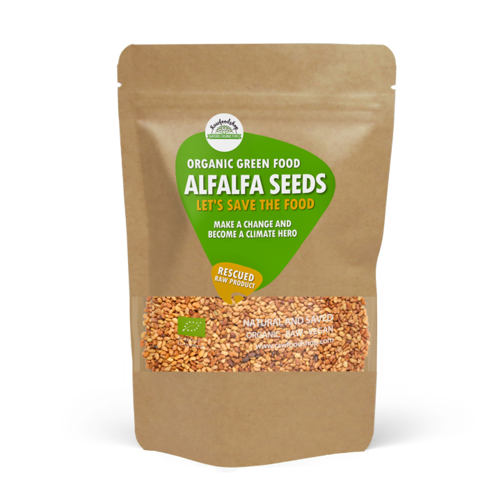 Alfalfafrön EKO 1kg i gruppen Råvaror & Dryck / Skafferiet / Frön hos Rawfoodshop Scandinavia AB (SFRFRO00011L1000)