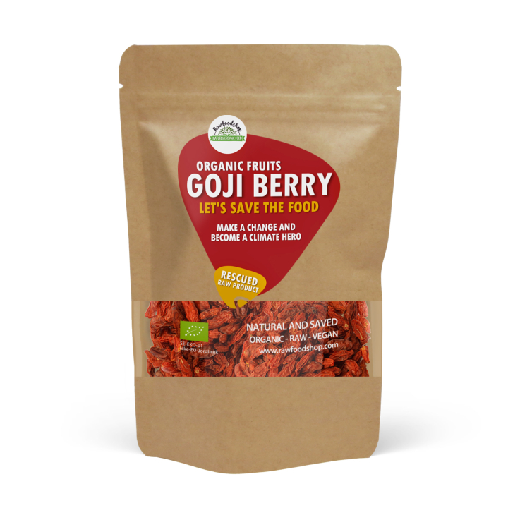 Gojibär EKO 500g i gruppen Råvaror & Dryck / Frukt & Bär / Gojibär hos Rawfoodshop Scandinavia AB (SFRFRU500364E)