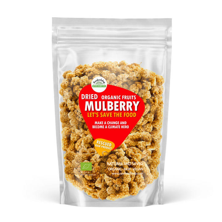 Mullbär EKO 500g i gruppen Råvaror & Dryck / Frukt & Bär / Mullbär hos Rawfoodshop Scandinavia AB (SFRFRU500379E)