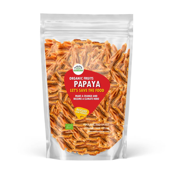 Papaya EKO 1kg i gruppen Råvaror & Dryck / Frukt & Bär hos Rawfoodshop Scandinavia AB (SFRFRU500381E1)