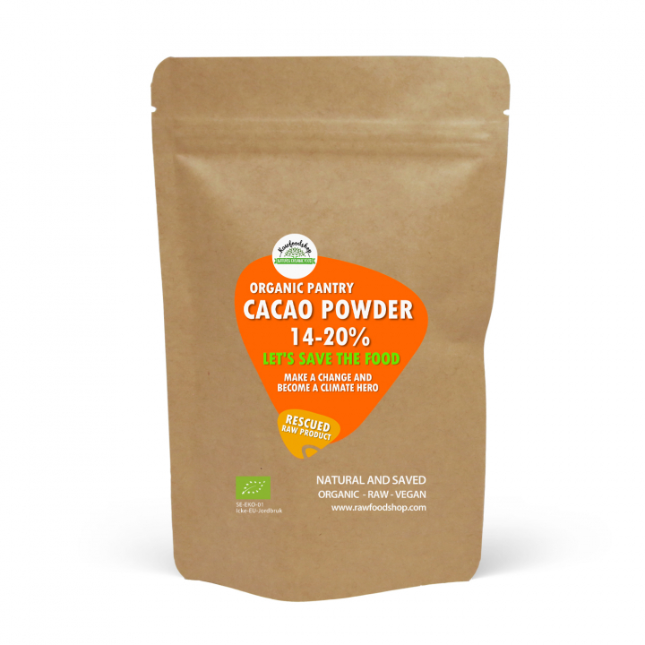 Kakaopulver Raw EKO 14-20% 1kg i gruppen Råvaror & Dryck / Bak & Matlagning / Kakaoprodukter hos Rawfoodshop Scandinavia AB (SFRKAK1000406E)