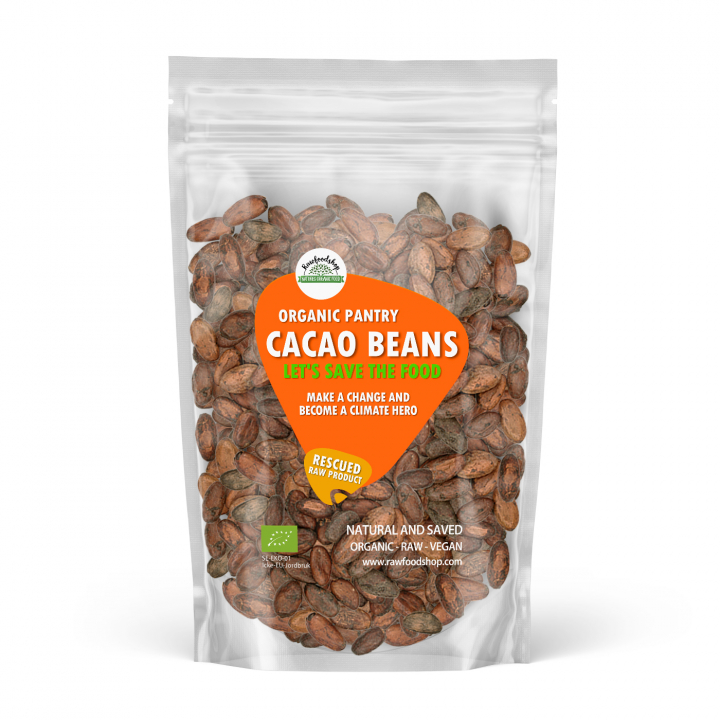 Kakaobönor EKO 1kg i gruppen Råvaror & Dryck / Bak & Matlagning / Kakaoprodukter hos Rawfoodshop Scandinavia AB (SFRKAK500403E1)