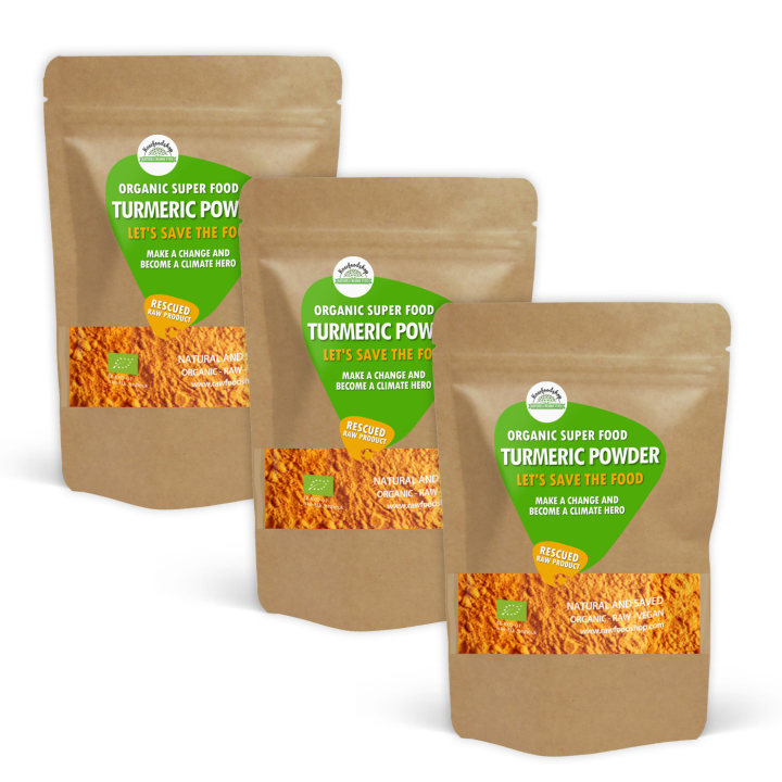 Gurkmeja EKO 1kg x 3 paket i gruppen Råvaror & Dryck / Skafferiet / Kryddor / Gurkmeja hos Rawfoodshop Scandinavia AB (SFRKRY500164E-SET3)