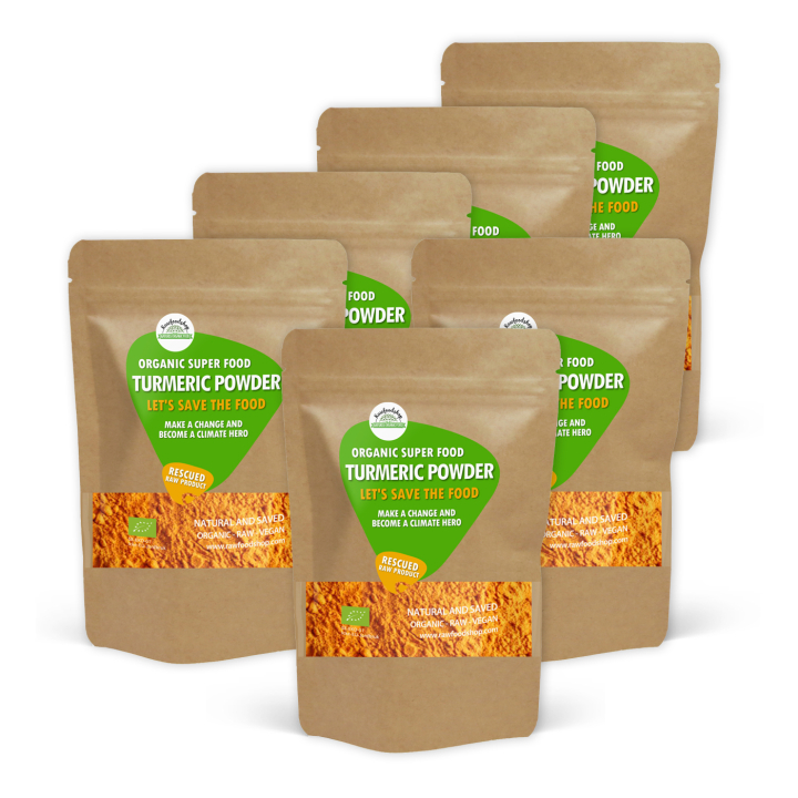 Gurkmeja EKO 1kg x 6 paket i gruppen Råvaror & Dryck / Skafferiet / Kryddor / Gurkmeja hos Rawfoodshop Scandinavia AB (SFRKRY500164E-SET6)