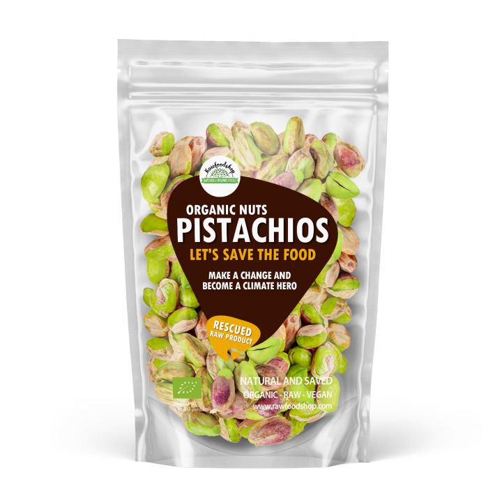 Pistagenötter Premium RAW EKO 200g i gruppen Råvaror & Dryck / Nötter hos Rawfoodshop Scandinavia AB (SFRNOT200262E)