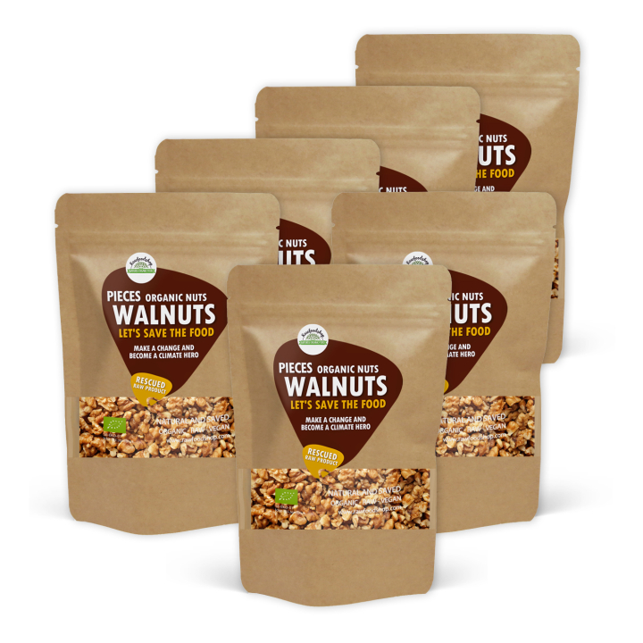 Valnötter i bitar RAW EKO 750g x 6 paket i gruppen Råvaror & Dryck / Nötter / Valnötter hos Rawfoodshop Scandinavia AB (SFRNOT200506ESET)