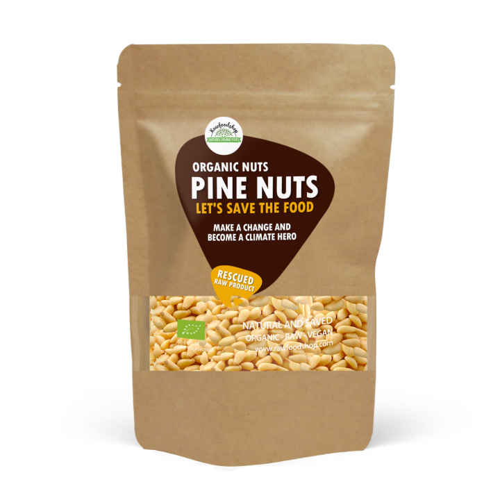 Pinjenötter EKO 500g i gruppen Råvaror & Dryck / Nötter hos Rawfoodshop Scandinavia AB (SFRNOT250462E)