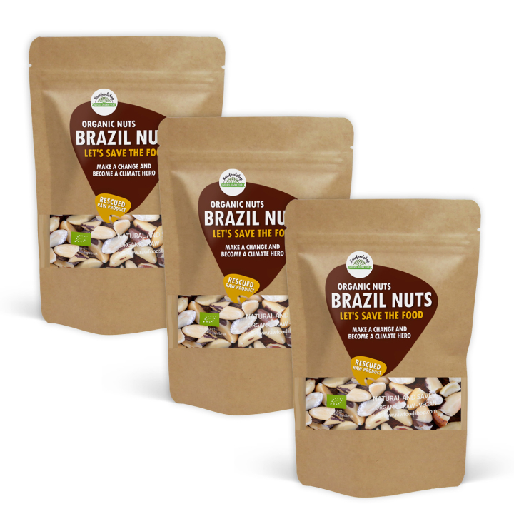 Paranötter Delade RAW EKO 1kg x 3 paket i gruppen Råvaror & Dryck / Nötter / Paranötter hos Rawfoodshop Scandinavia AB (SFRNOT500455E-SET3)
