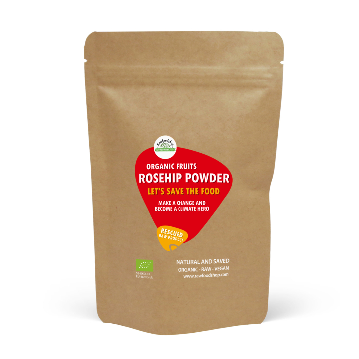 Nyponpulver EKO 500g i gruppen Råvaror & Dryck / Frukt & Bär / Nypon hos Rawfoodshop Scandinavia AB (SFRPUL250444E500)