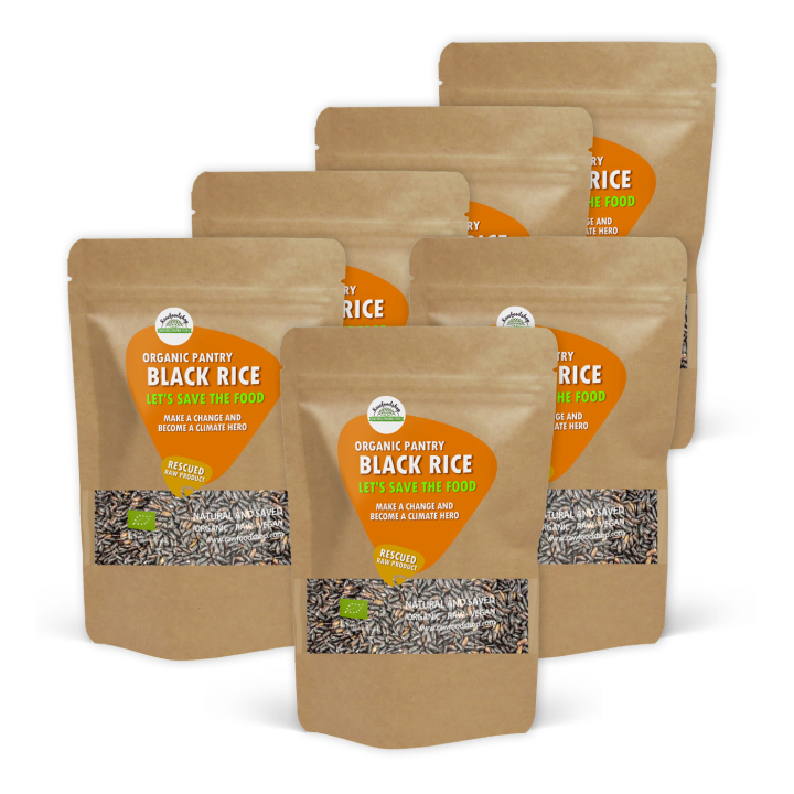 Svart Ris EKO 1kg x 6 paket i gruppen Råvaror & Dryck / Skafferiet / Ris & Korn hos Rawfoodshop Scandinavia AB (SFSVR501-SET5)
