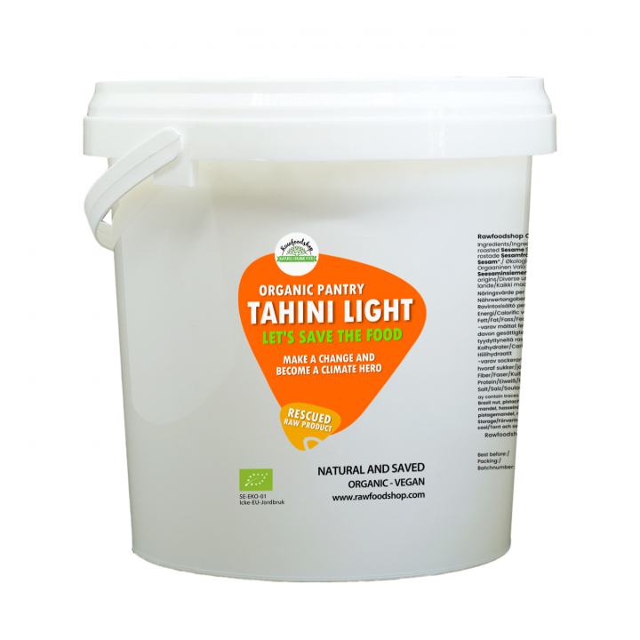 Tahini Ljus EKO 1kg i gruppen Råvaror & Dryck / Skafferiet / Smaksättning / Paste & Chutney hos Rawfoodshop Scandinavia AB (SFZFN02351)