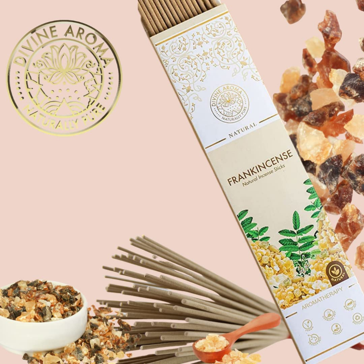 Rökelse Ayurvedisk Frankincense 15st i gruppen Hem & Själ / Ritual & Cermoni / Rökelse, Ljus & Dofter hos Rawfoodshop Scandinavia AB (SINTRA09)