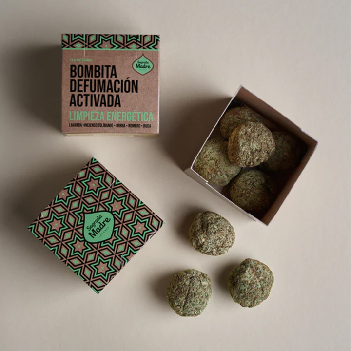 Rökelsebollar Bombita Limpieza Energy 8st i gruppen Hem & Själ / Stämning & doft / Rökelse hos Rawfoodshop Scandinavia AB (SKU-129)