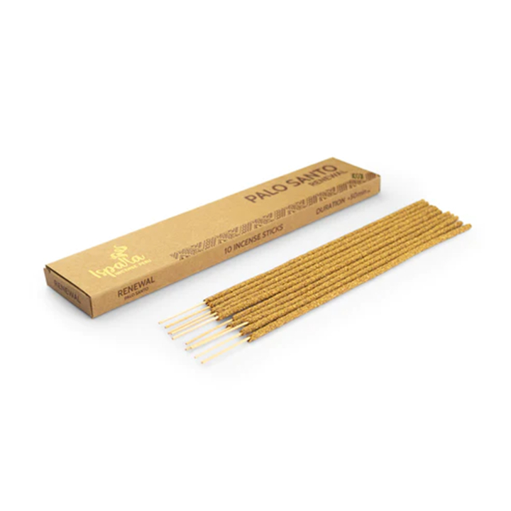 Ispalla Rökelse Palo Santo Renewal 10st i gruppen Hem & Själ / Stämning & doft / Rökelse hos Rawfoodshop Scandinavia AB (SKU-310)