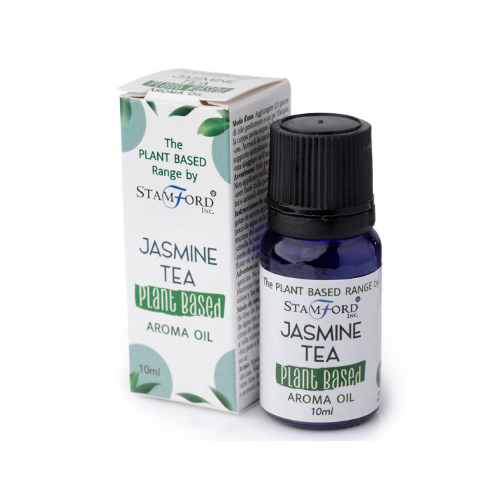 Aromaolja Växtbaserad Jasmine Tea 10ml i gruppen Hem & Själ / Stämning & doft / Doftolja hos Rawfoodshop Scandinavia AB (SPBAO-02)