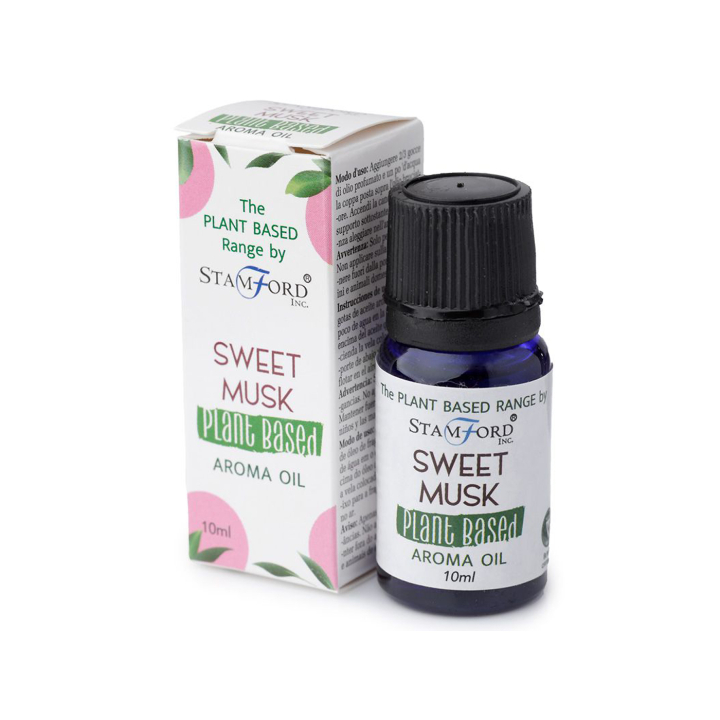 Aromaolja Växtbaserad Sweet Musk 10ml i gruppen Hem & Själ / Stämning & doft / Doftolja hos Rawfoodshop Scandinavia AB (SPBAO-06)