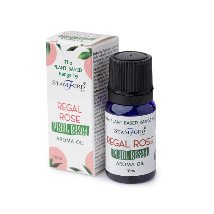 Aromaolja Växtbaserad Regal Rose 10ml i gruppen Hem & Själ / Stämning & doft / Doftolja hos Rawfoodshop Scandinavia AB (SPBAO-10)