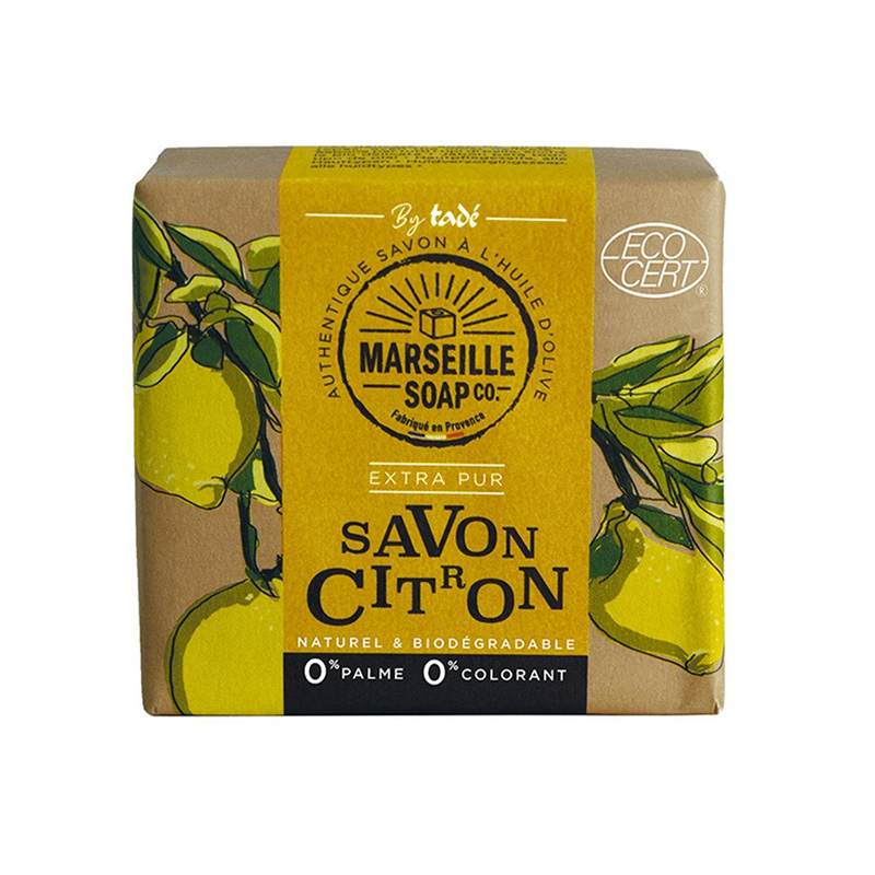 Fast Marseille Tvål 100g Citrus i gruppen Hud & Kropp / Kropp / Handtvål hos Rawfoodshop Scandinavia AB (TADSOLIDM2419)