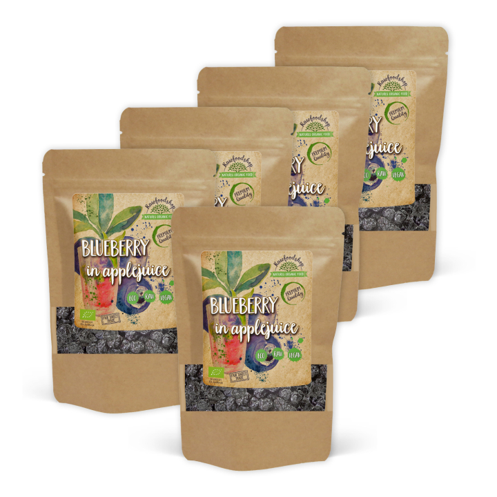 Blåbär EKO 100g x 5 paket i gruppen Råvaror & Dryck / Frukt & Bär / Blåbär hos Rawfoodshop Scandinavia AB (TBB10-SET5)