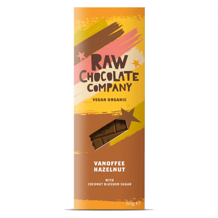 Vanoffee Hazelnut Bar EKO 60g i gruppen Råvaror & Dryck / Godis & Choklad / Choklad & Bars hos Rawfoodshop Scandinavia AB (THE104)