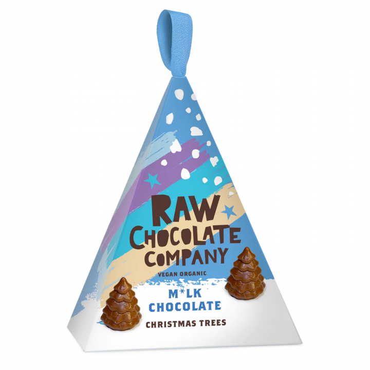 M*lk Chocolate Trees EKO 150g i gruppen Råvaror & Dryck / Godis & Choklad / Choklad & Bars hos Rawfoodshop Scandinavia AB (THE414S)