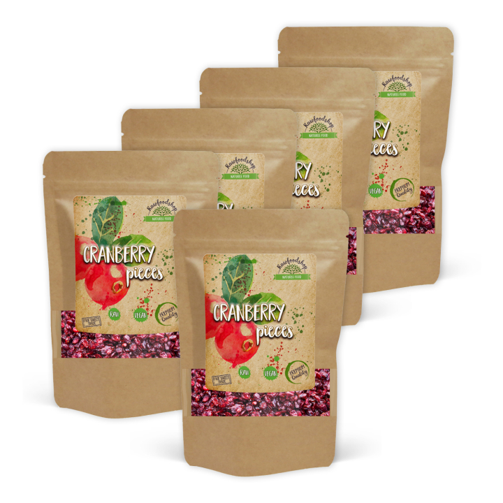 Tranbär i bitar 1kg x 5 paket i gruppen Råvaror & Dryck / Frukt & Bär / Tranbär hos Rawfoodshop Scandinavia AB (TRIBVILD1231-SET5)