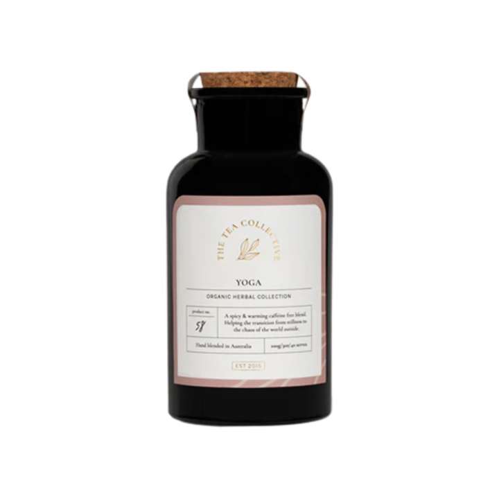 Yoga Body & Mind Jar Te 100g i gruppen Råvaror & Dryck / Drycker / Teer hos Rawfoodshop Scandinavia AB (TTC58-100)