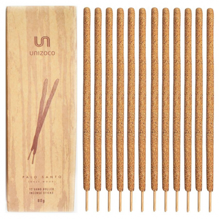 Palo Santo Rökelse Handrullad i gruppen Hem & Själ / Ritual & Cermoni / Rökelse, Ljus & Dofter hos Rawfoodshop Scandinavia AB (UNIZOCO01)