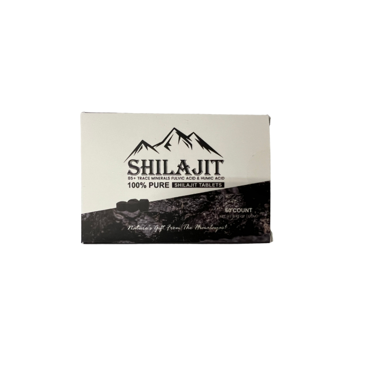 Shilajit 60 tabletter i gruppen Kosttillskott / Mineraler / Övriga Mineraler hos Rawfoodshop Scandinavia AB (VITAN-01)