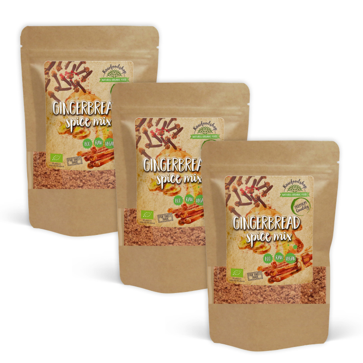 Pepparkakskrydda EKO 100g x 3 paket i gruppen Råvaror & Dryck / Skafferiet / Kryddor & Salt hos Rawfoodshop Scandinavia AB (ZFN02361-SET3)
