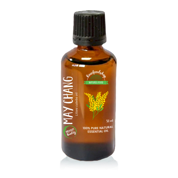 May Chang Eterisk Olja 50ml i gruppen Hud & Kropp / Naturlig DIY / Eteriska oljor hos Rawfoodshop Scandinavia AB (ZFN0245-2)