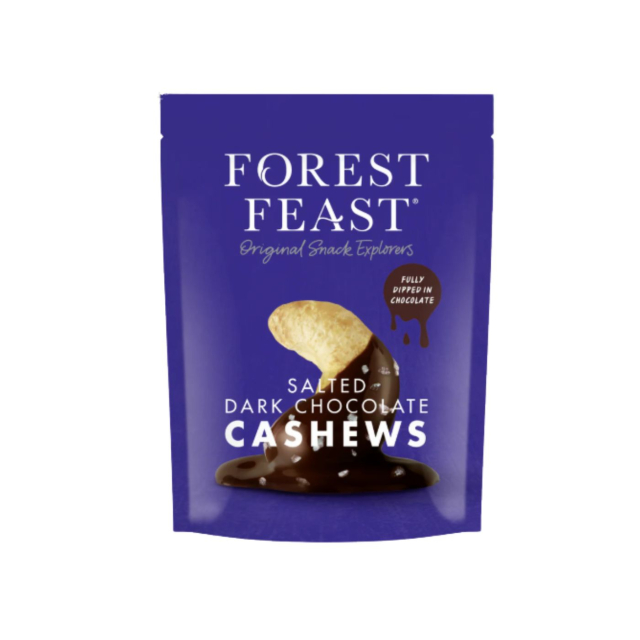 Cashewnötter Saltade i Mörk Choklad 120g