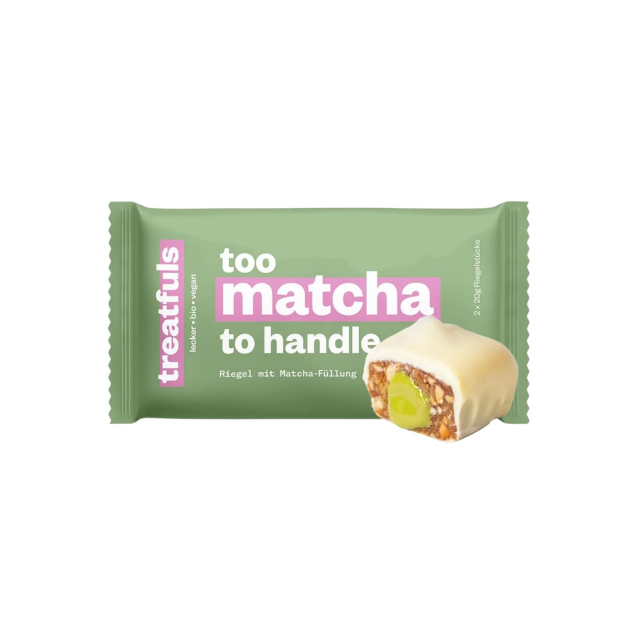 Vit Chokladbar med Matchafyllning EKO 2x20g