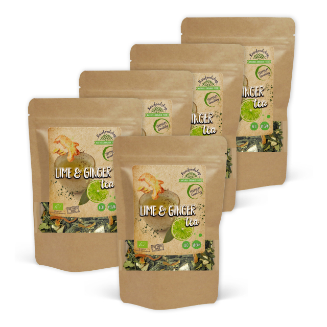 Lime och Ingefära Te EKO 100g x 5 paket