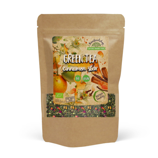 Grönt te Cinnamon Star EKO 50g