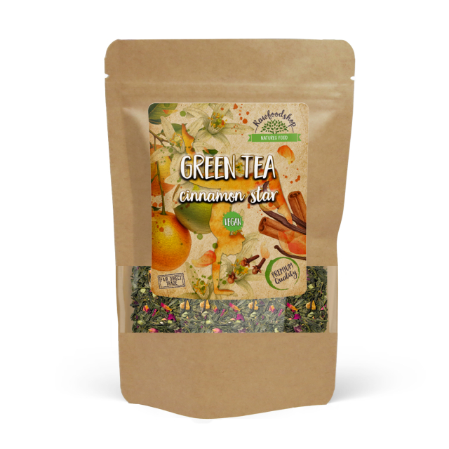 Grönt te Cinnamon Star 50g
