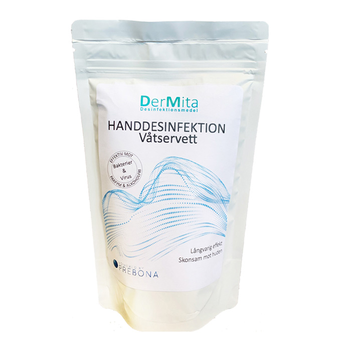 Desinfektion Våtservett Medium 50 ark