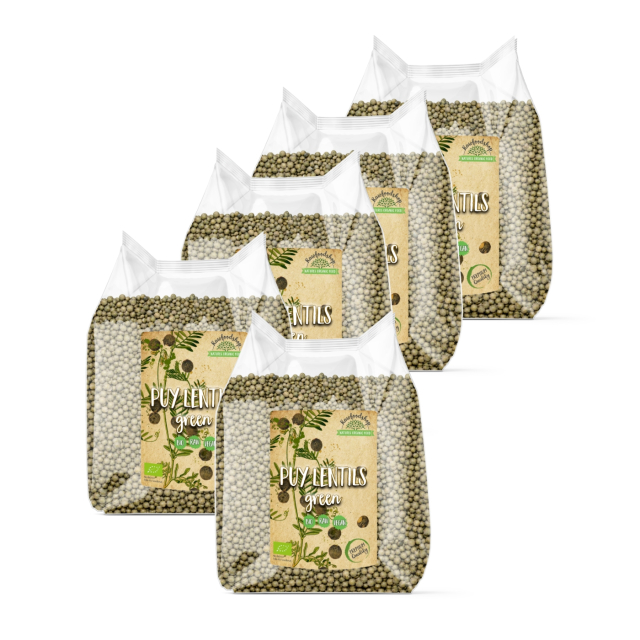 Puylinser Gröna EKO 1kg x 5 paket