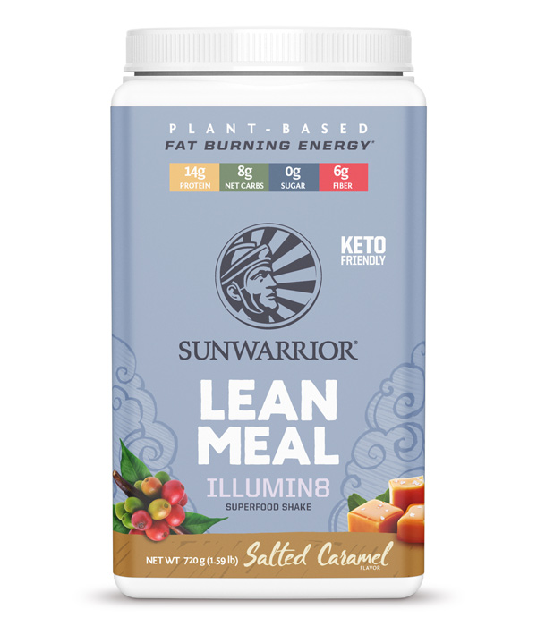 Sunwarrior Lean Meal Illumin8 Salted Caramel 720g